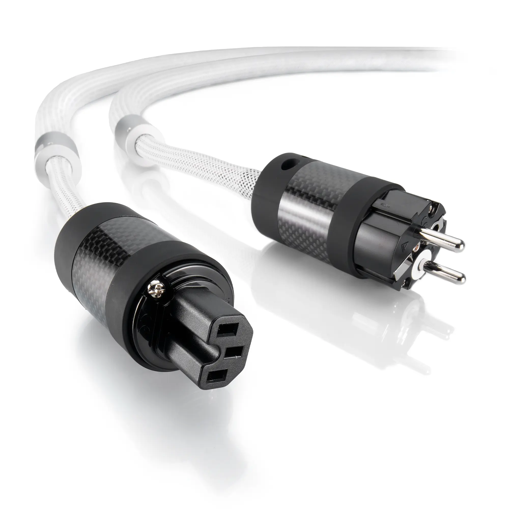AC-2405 AIR Pure Silver | Schuko - C15 | UHQ Kopie