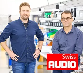 Firmenportrait: "Noch mehr Luft drin" -  in-akustik in der Audio Swiss
