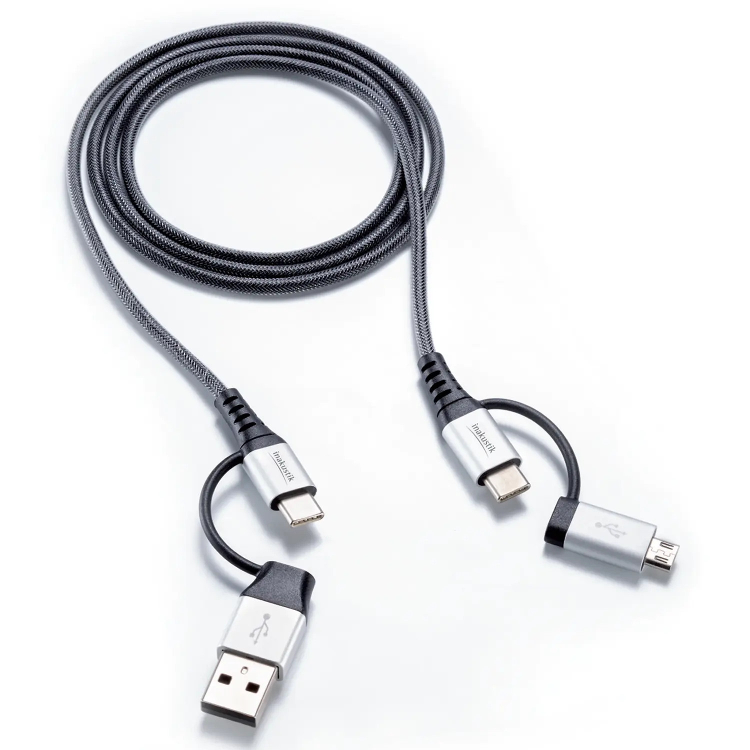 Multi-4 USB Kabel | White Line