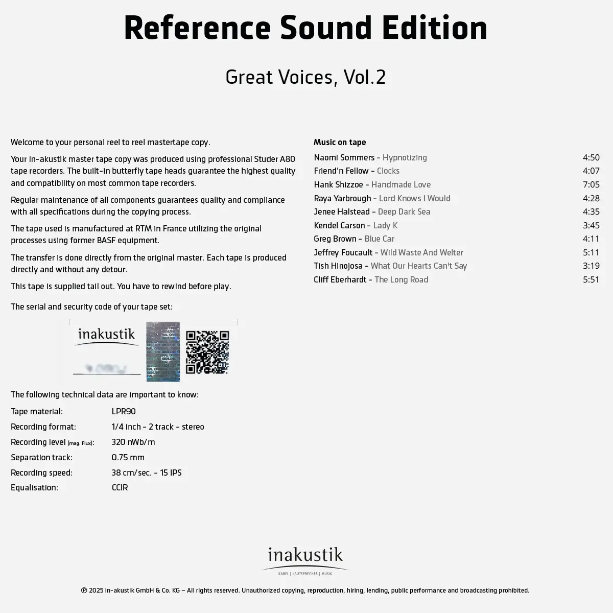 Great Voices, Vol. 2